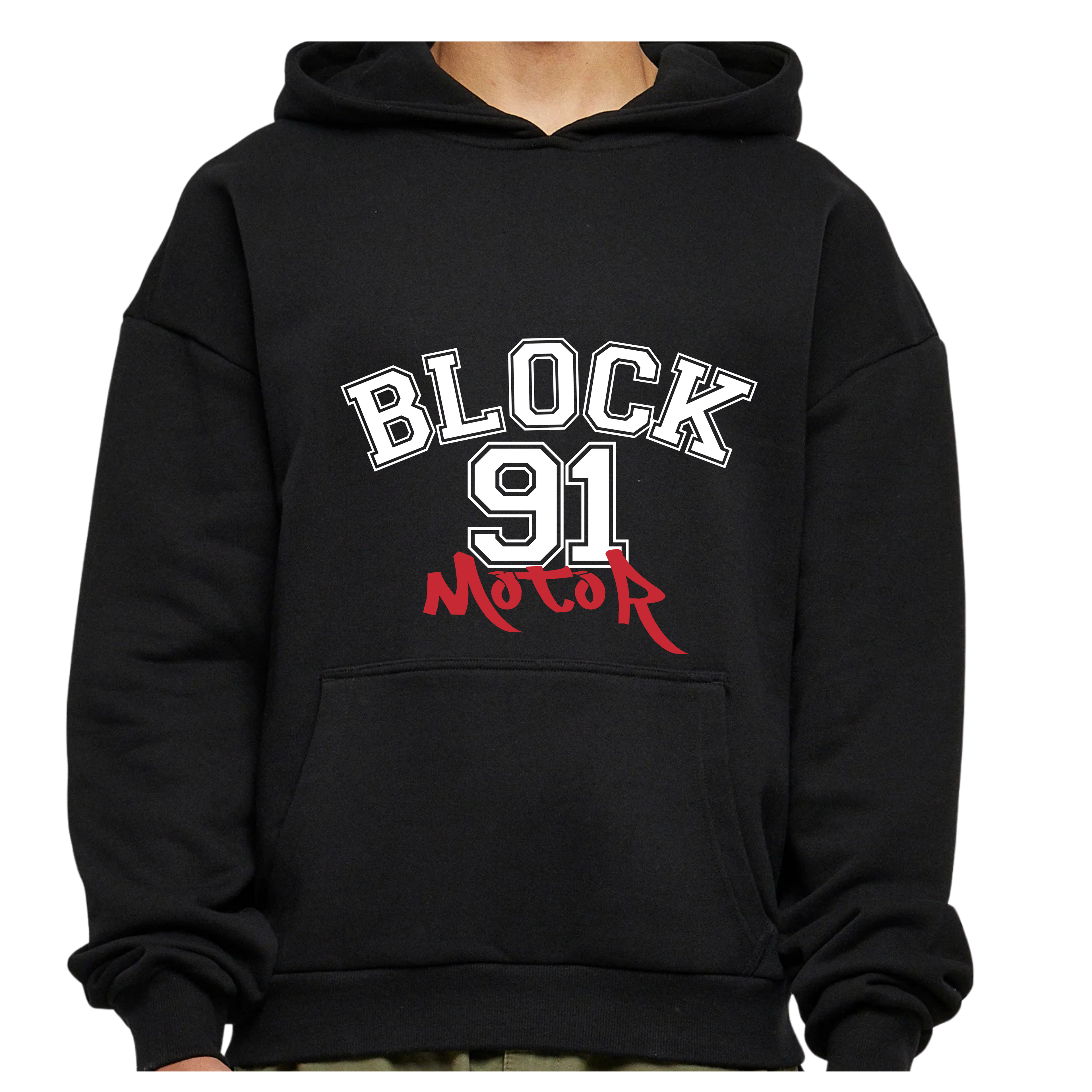 hoodie boxy BLOCK91