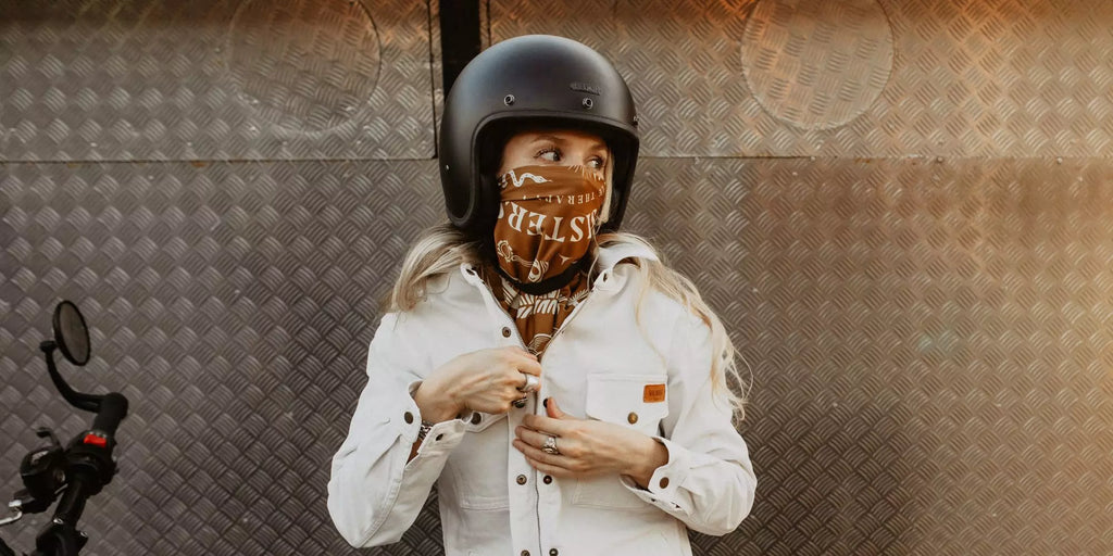 FOULARD MOTO - MOTO THERAPY CAMEL