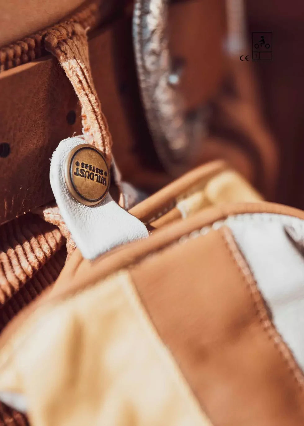 GANTS 70'S STRIPES - Crème - Wild Dust Sisters