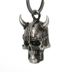 Guardian Bell  "Skull Viking" pièces vertes